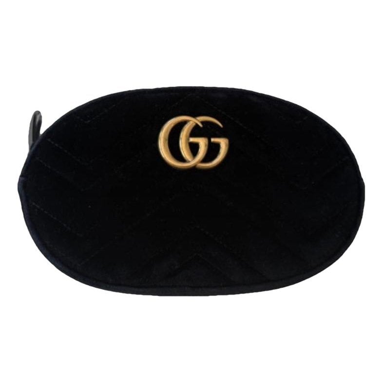 GG Marmont velvet crossbody bag