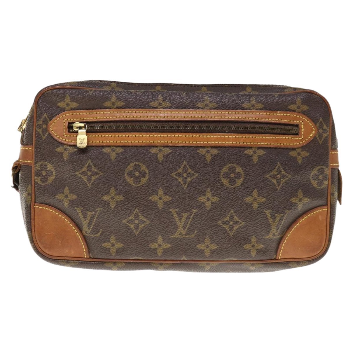 Marly Dragonne leather clutch bag