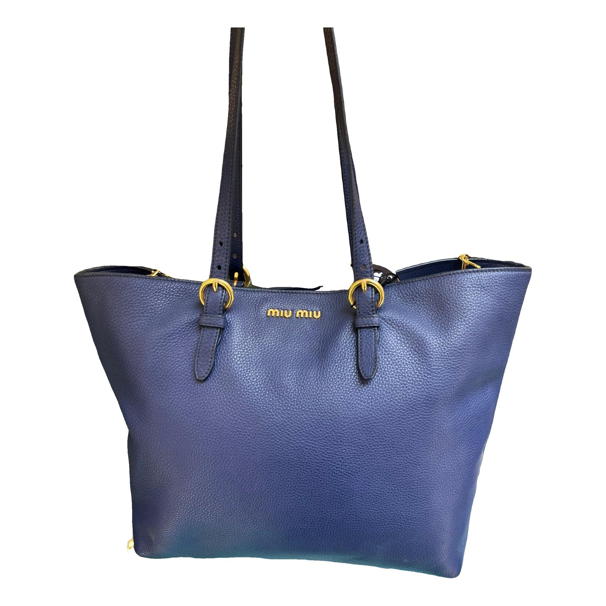 Leather tote