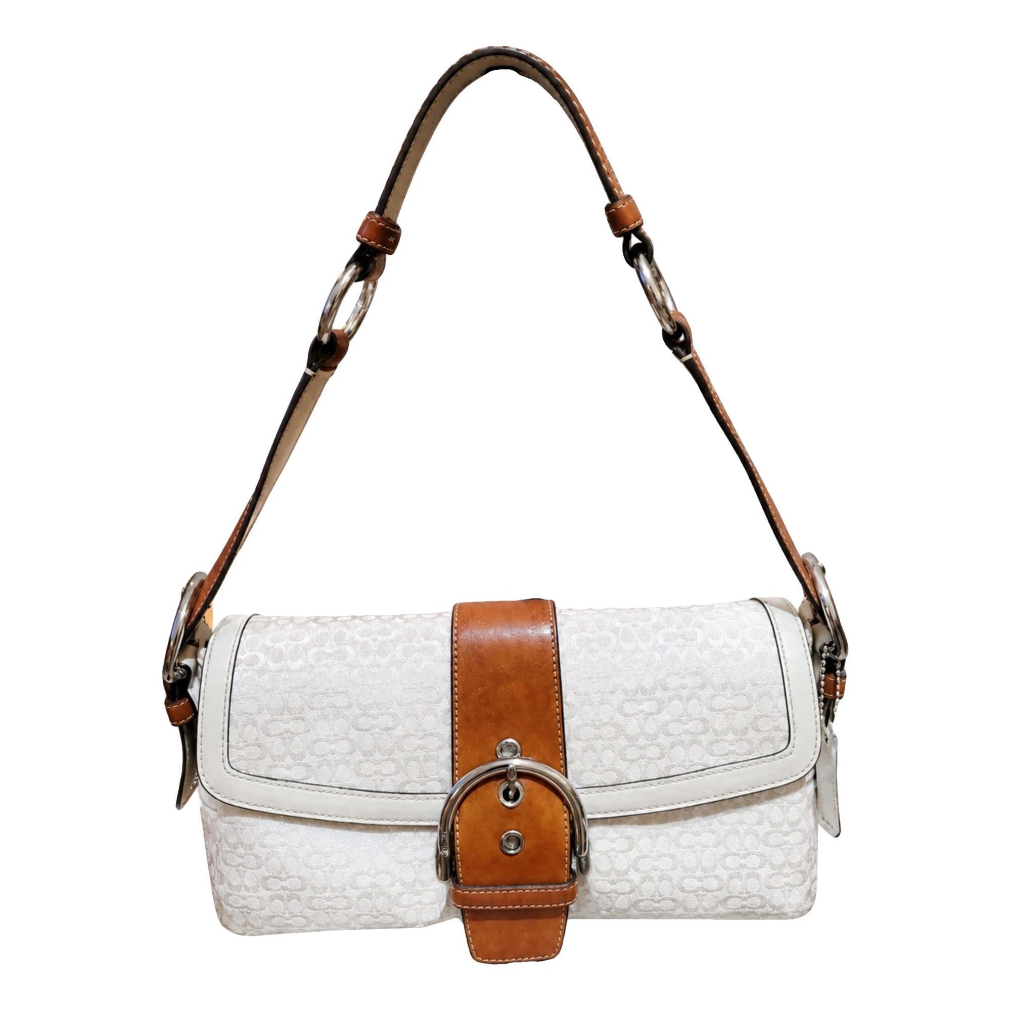 Signature Sufflette leather handbag