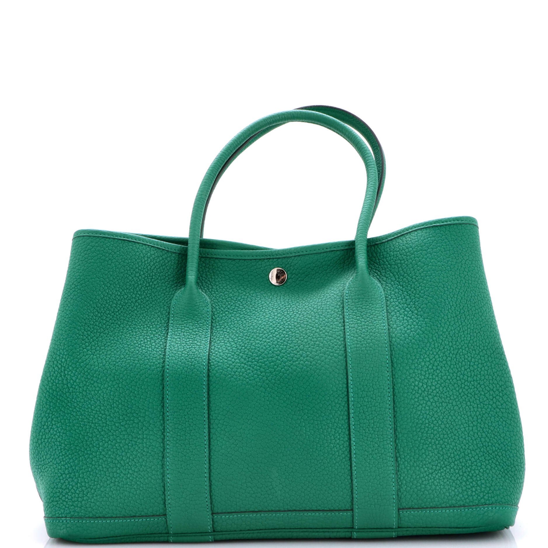 Leather tote