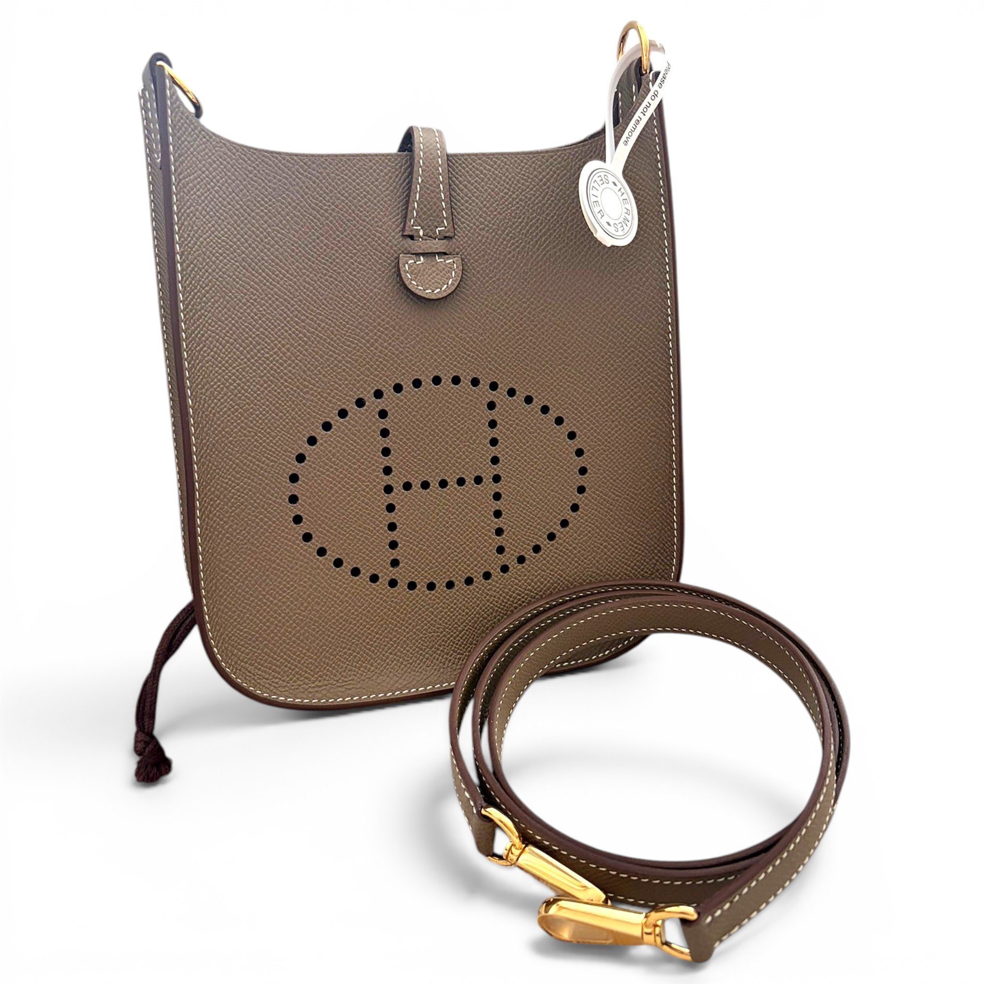 Evelyne Sellier leather crossbody bag