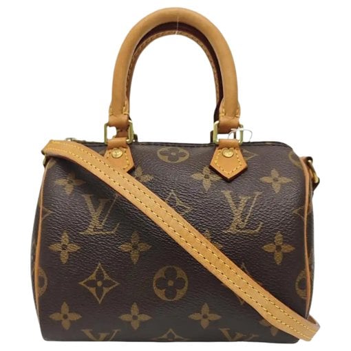 Nano Speedy / Mini HL leather handbag