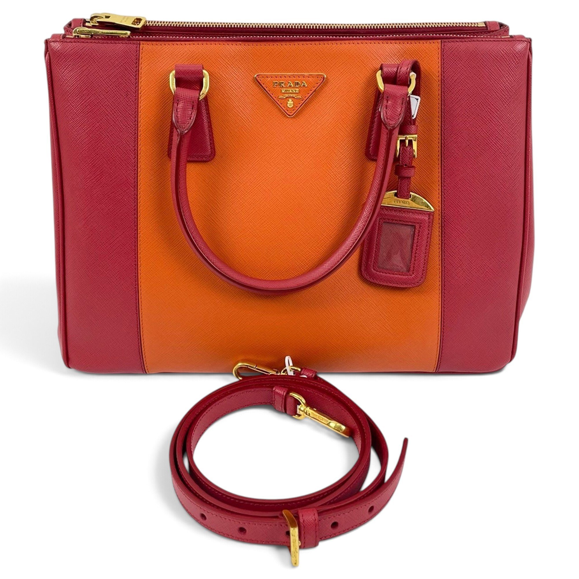 Galleria leather handbag