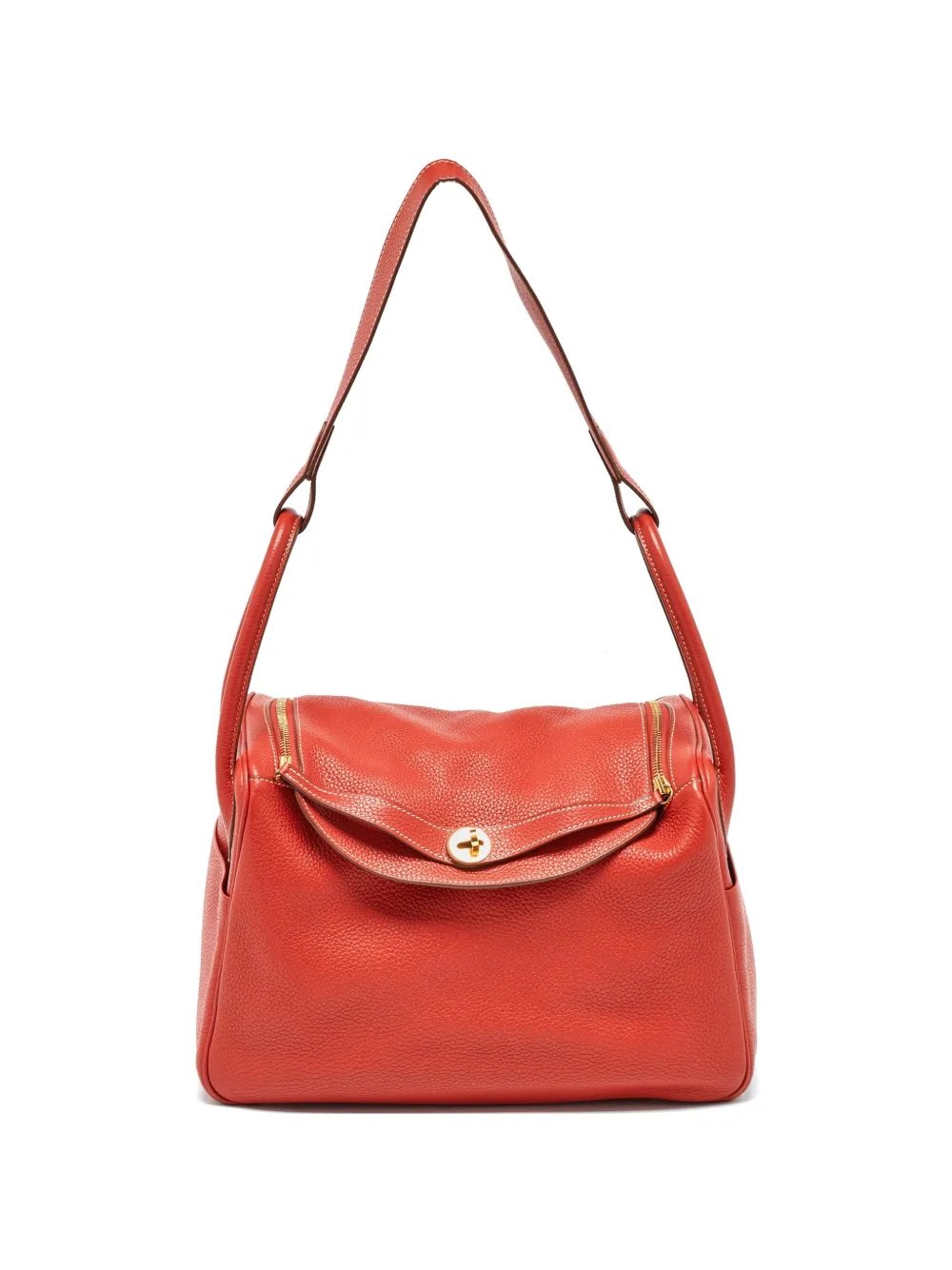Lindy 34 leather shoulder bag