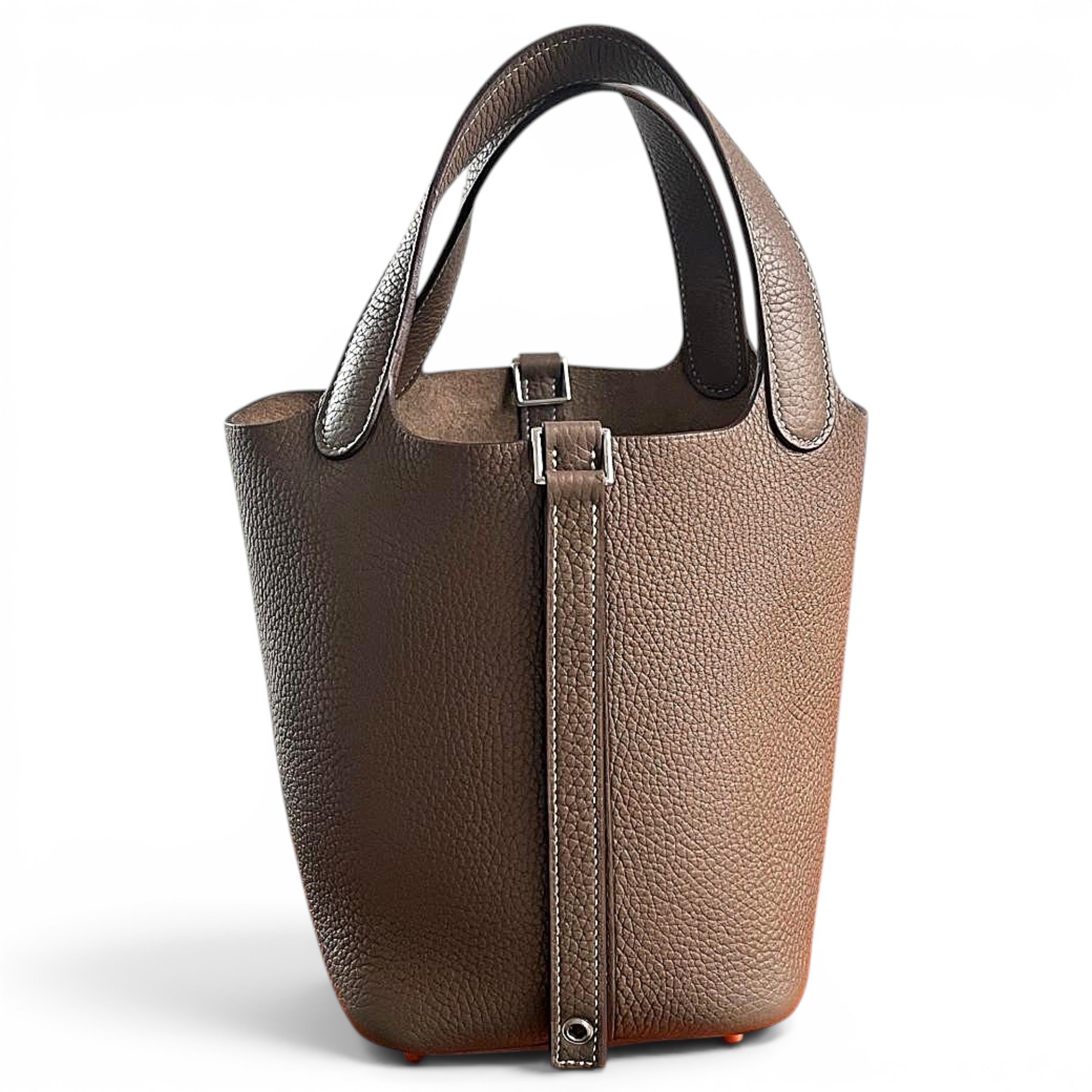 Picotin leather handbag