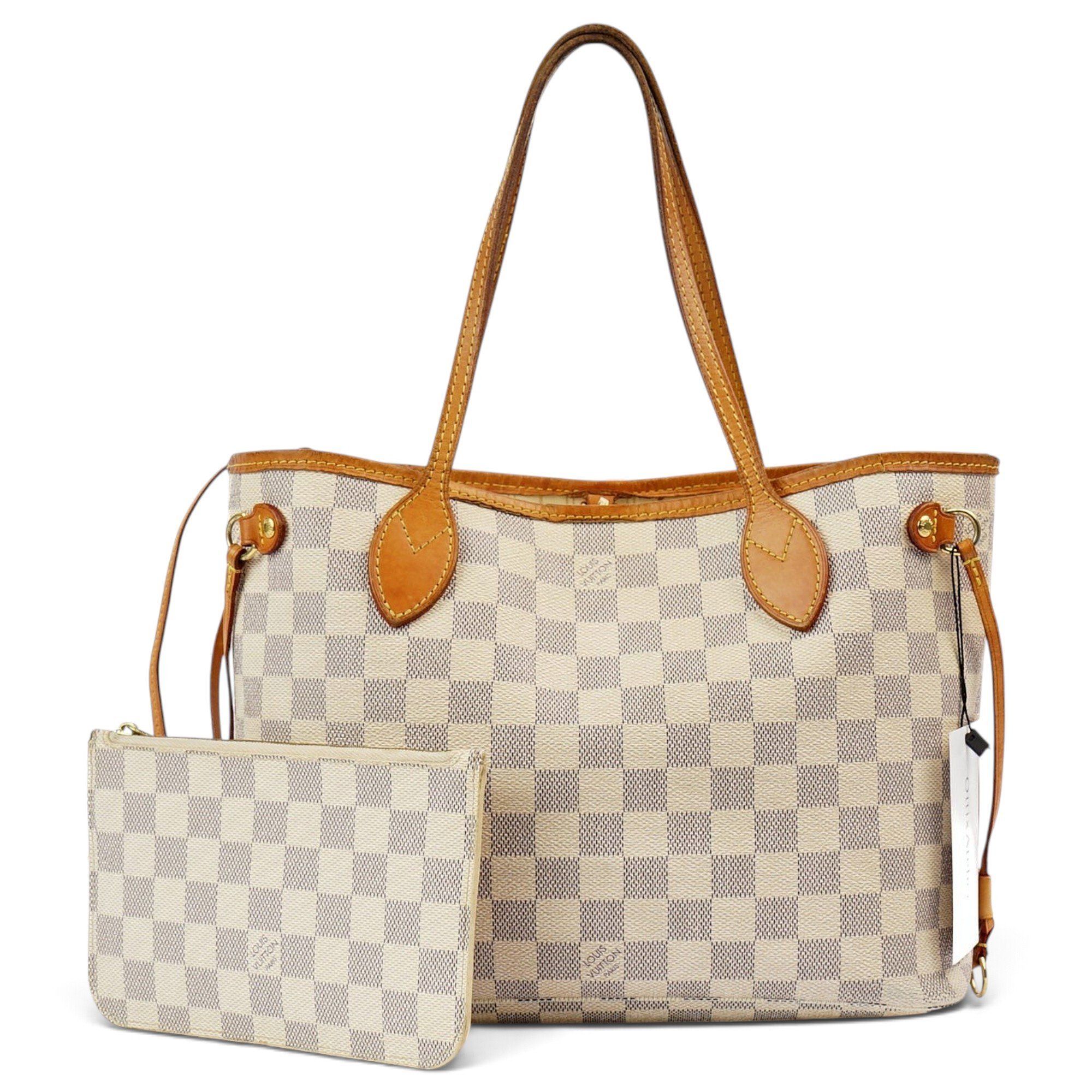 Neverfull leather tote