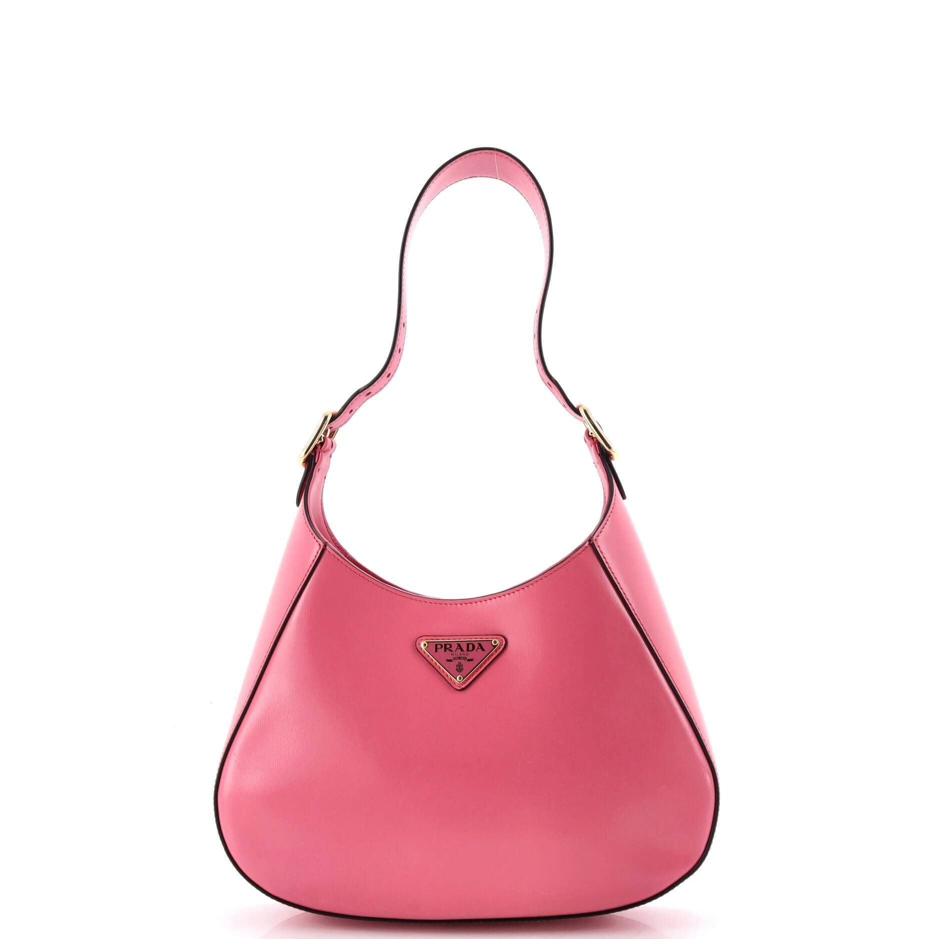 Cleo Shoulder Bag Box Calf Medium