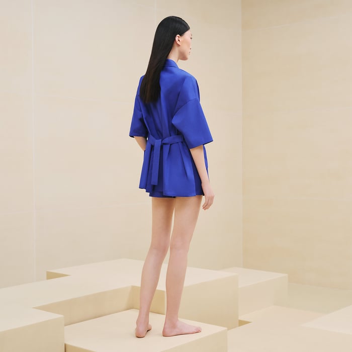 Bleu Outremer Beach Shirt