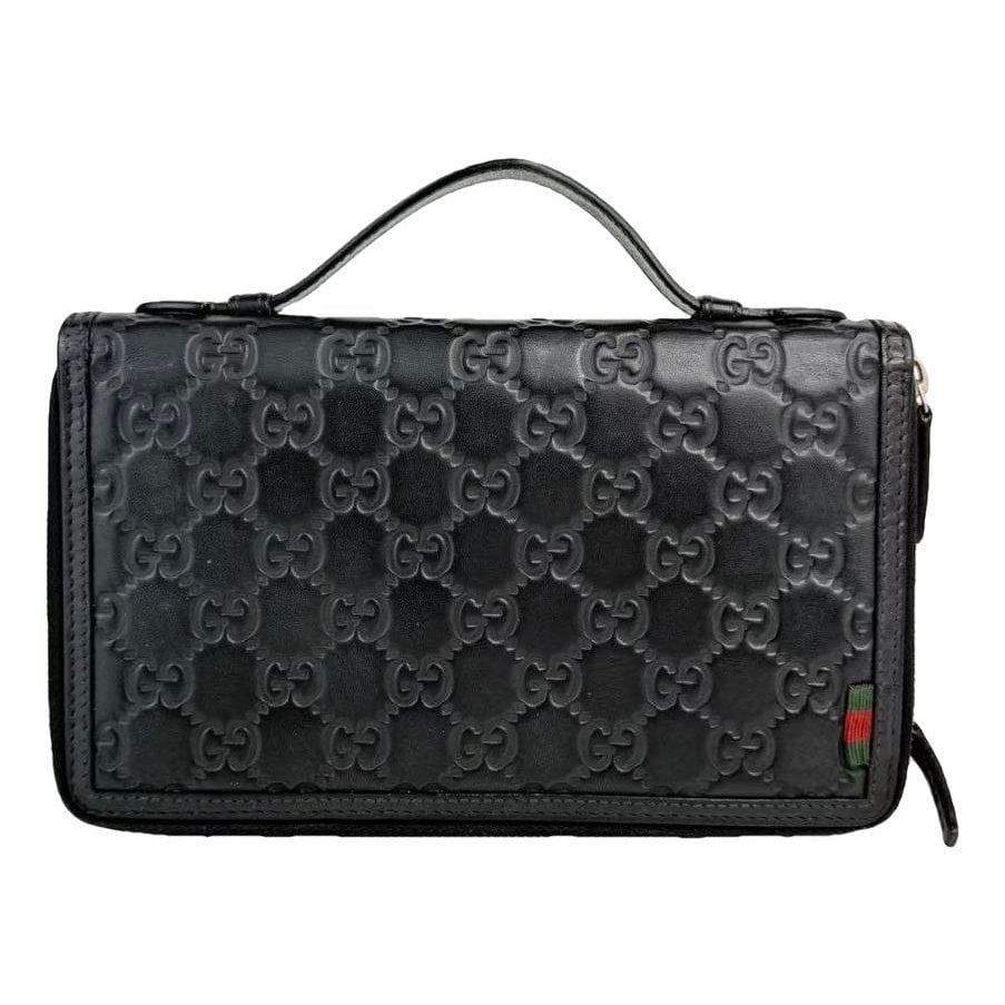 Leather satchel