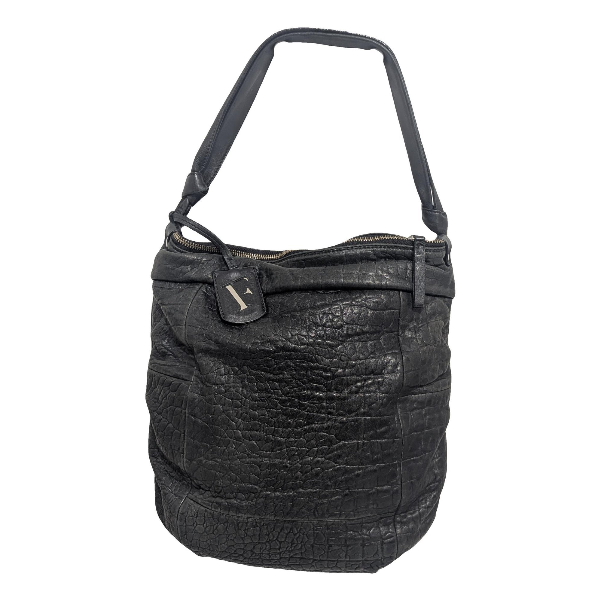 Leather handbag