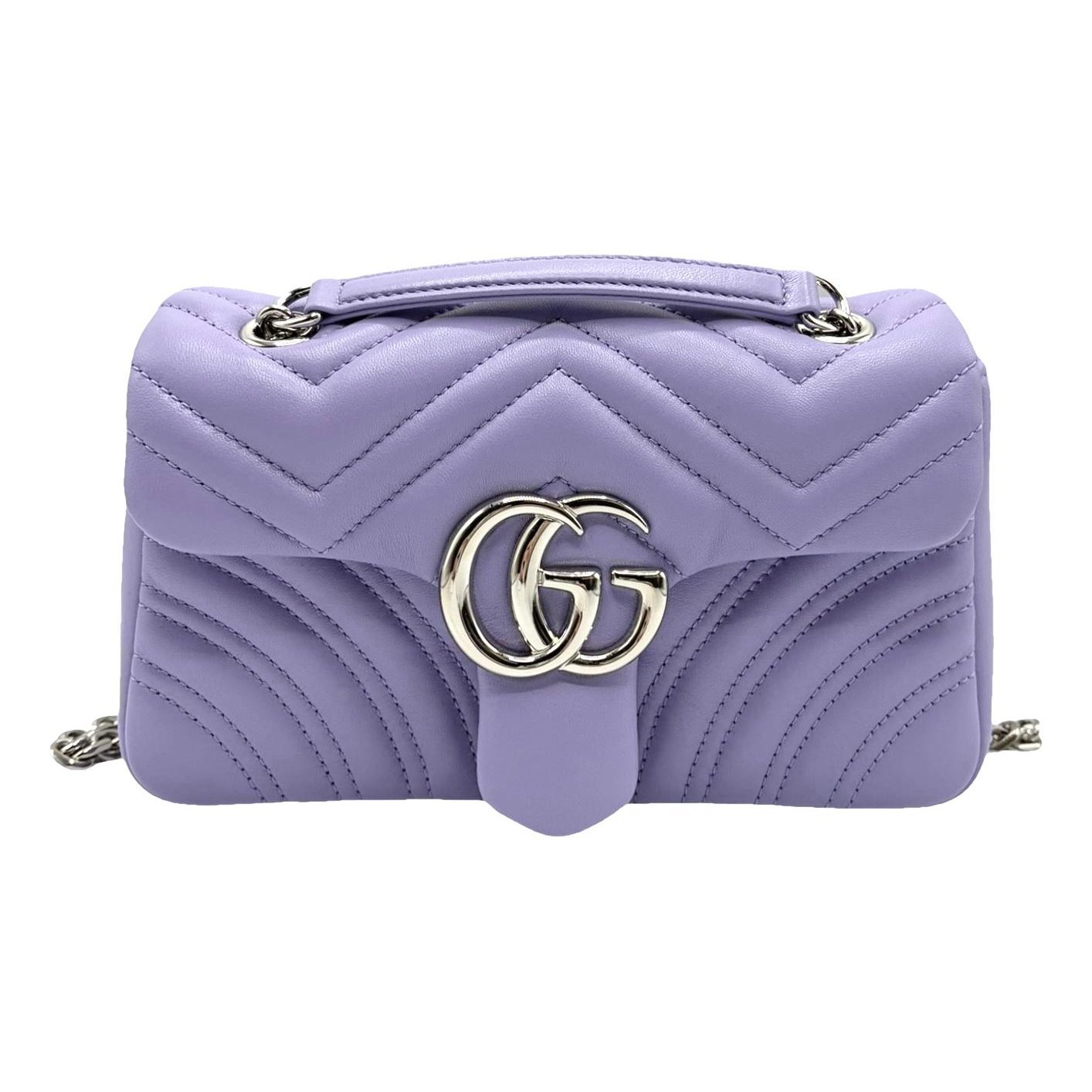 GG Marmont Flap leather crossbody bag