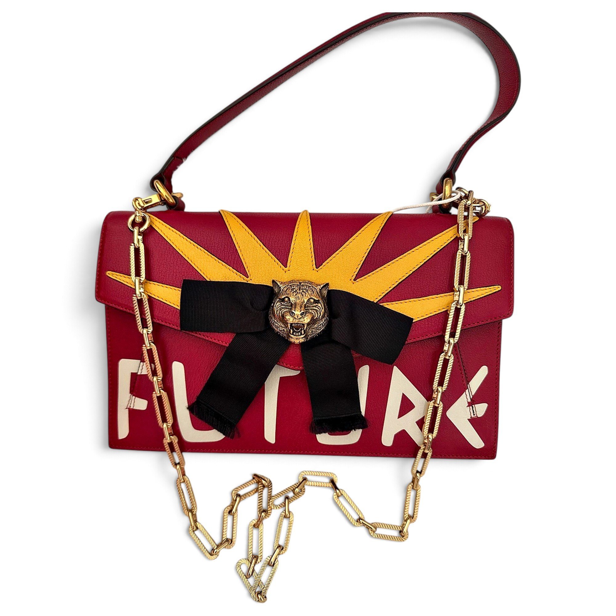 Leather handbag