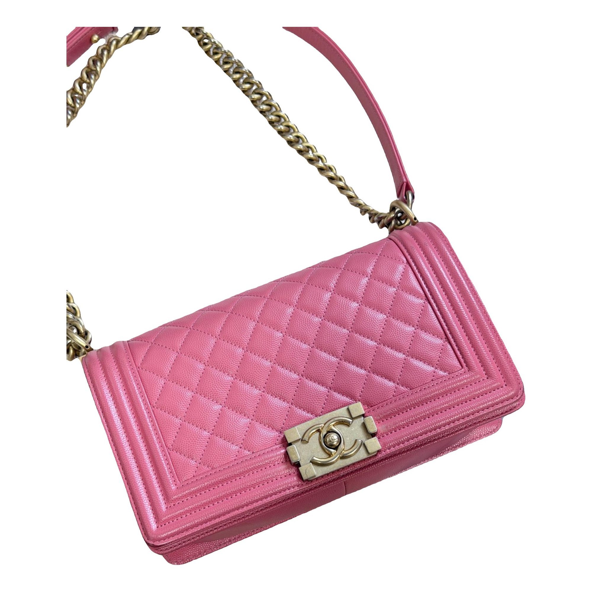 Boy leather crossbody bag