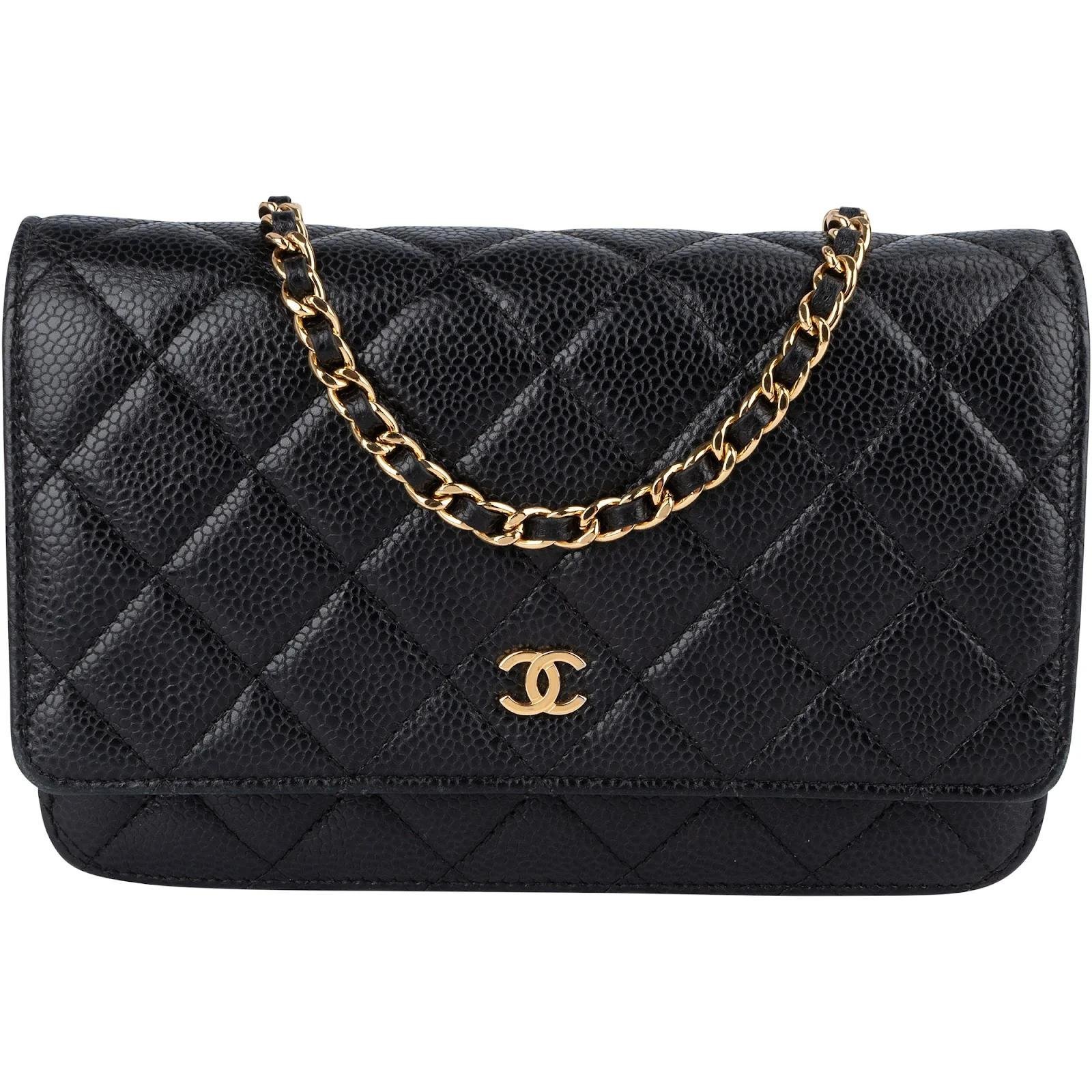 Wallet On Chain Timeless/Classique leather crossbody bag