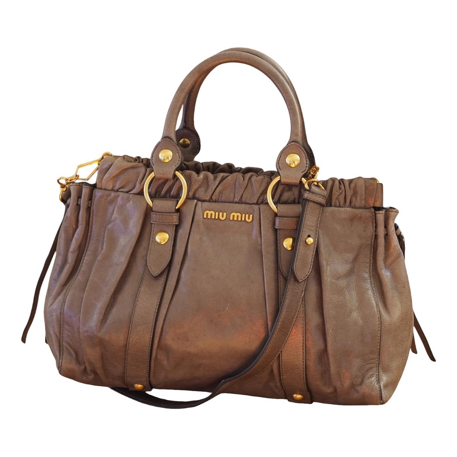Vitello leather handbag