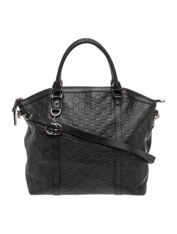 GG Signature Top Handle Bag