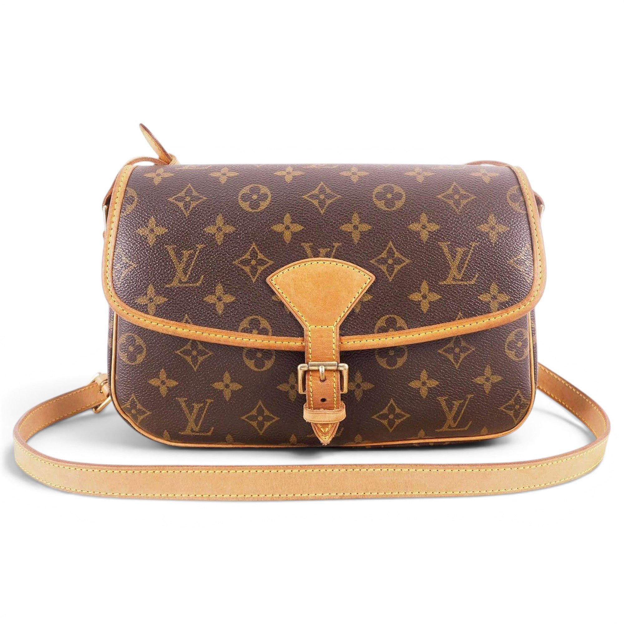 Sologne leather crossbody bag