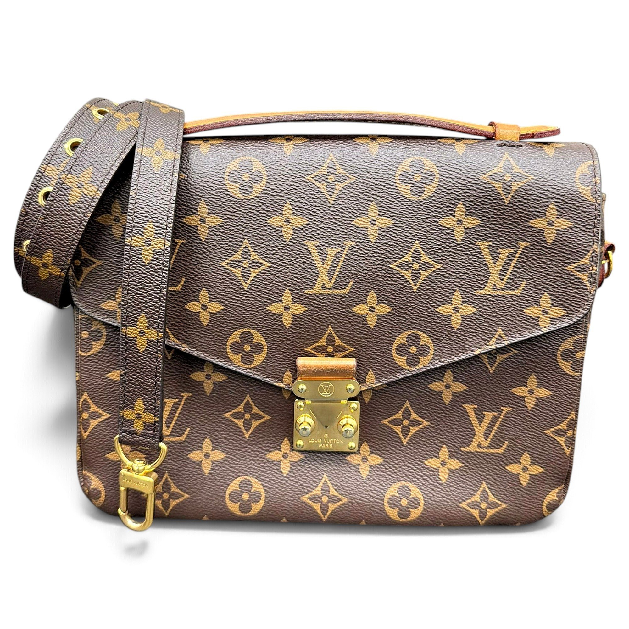 Metis leather handbag