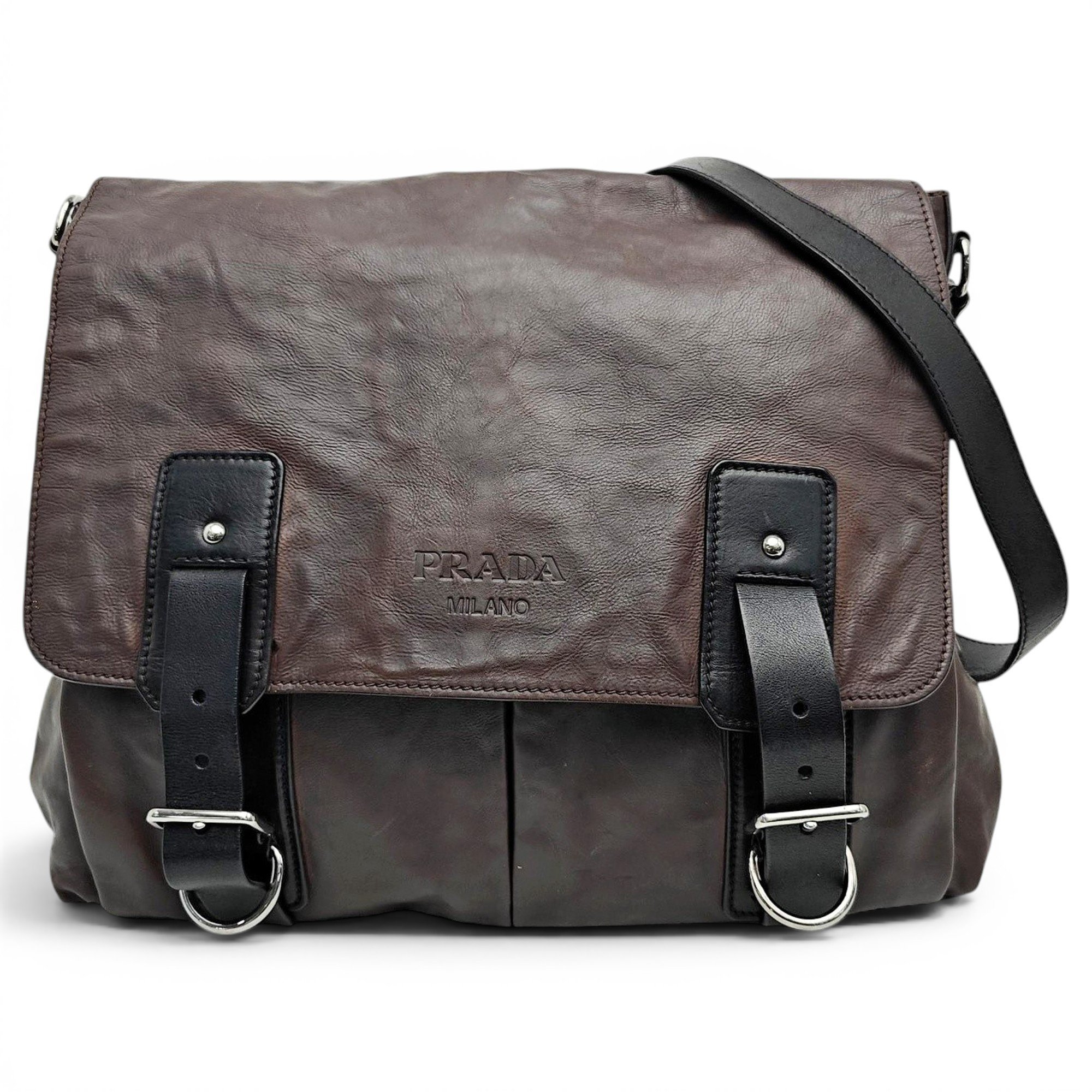 Leather handbag