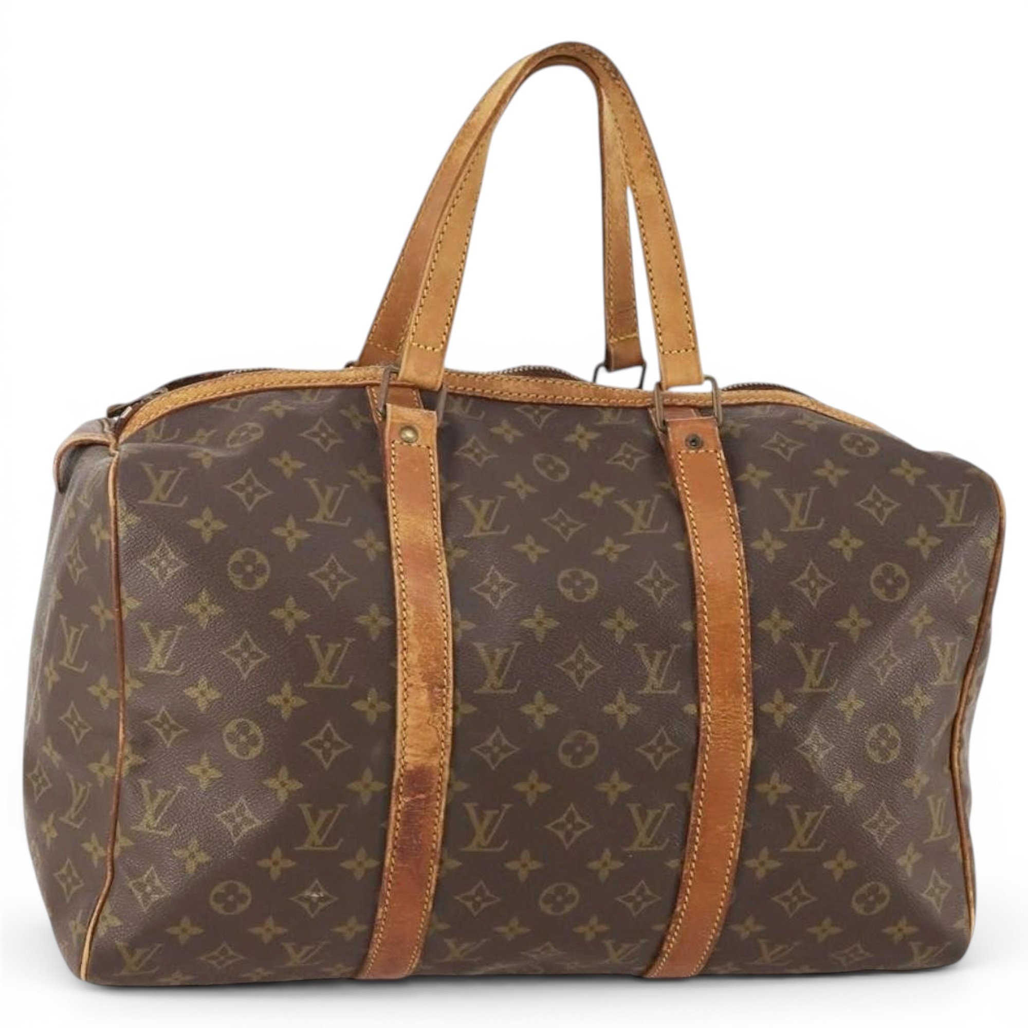Sac souple leather 48h bag