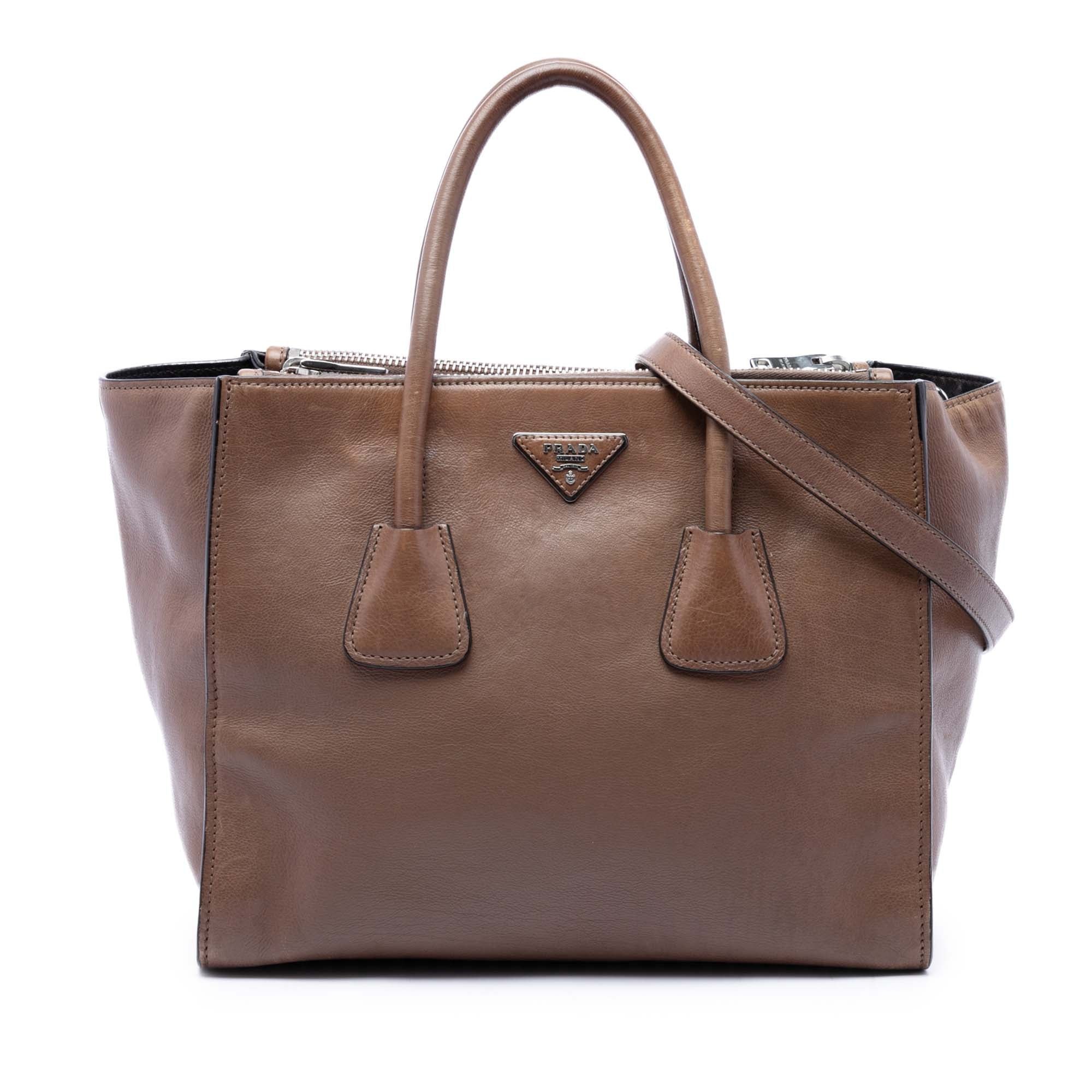 Double pony-style calfskin handbag