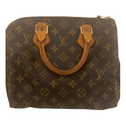 Speedy leather handbag