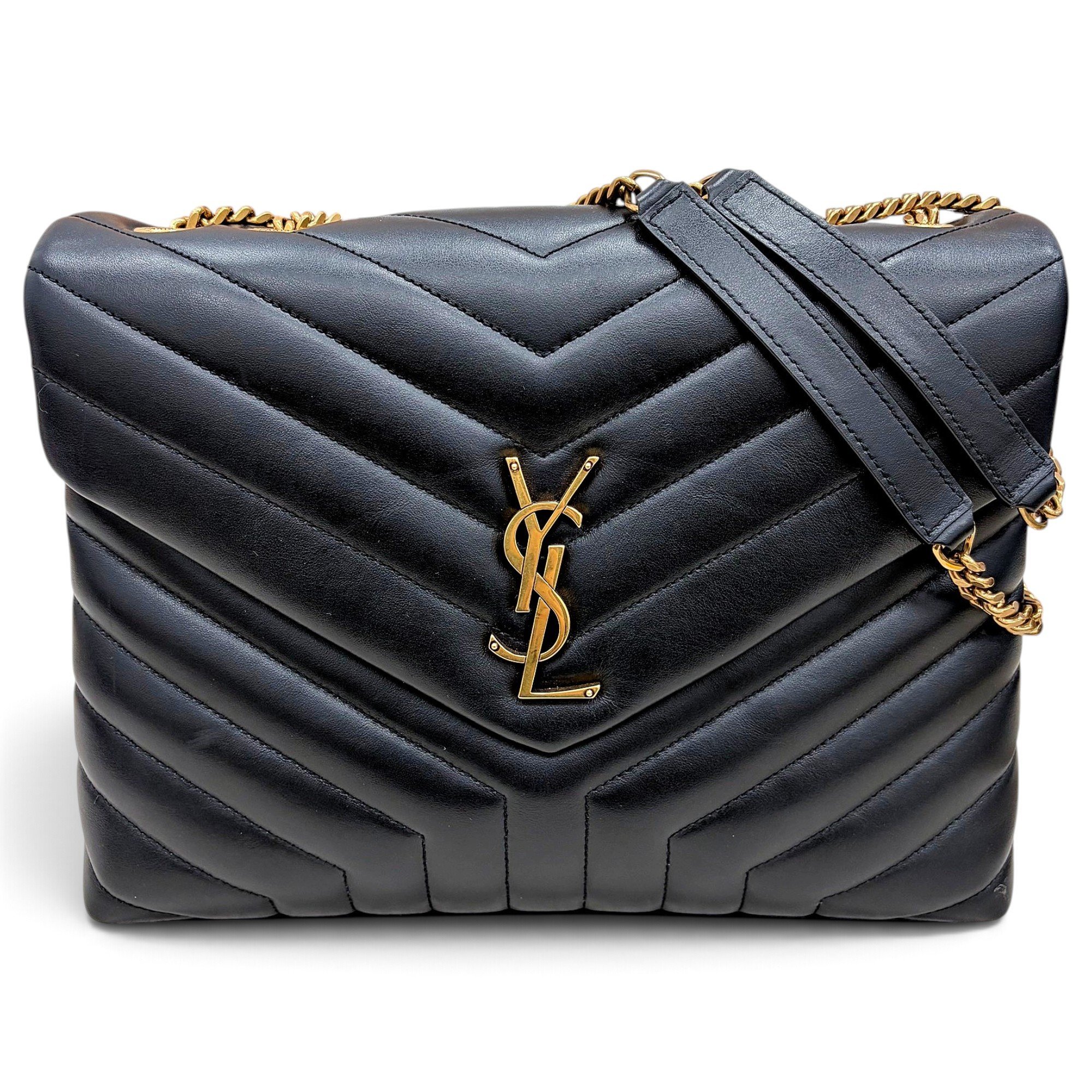 Loulou leather handbag