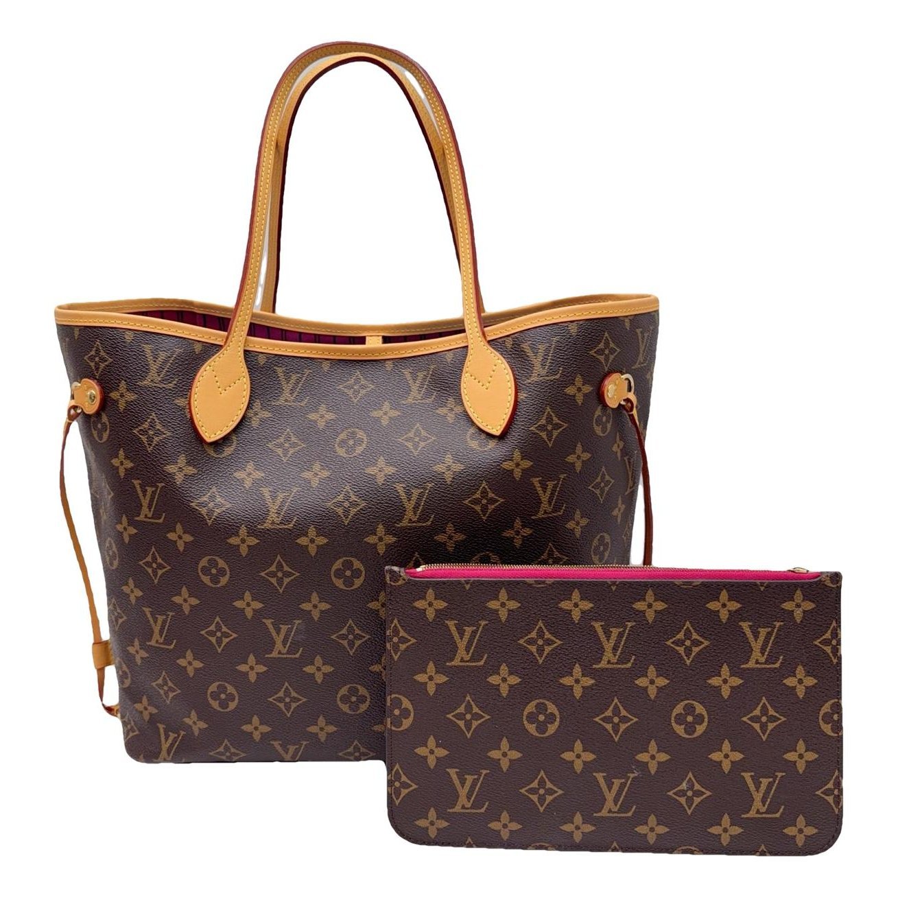 Neverfull leather handbag
