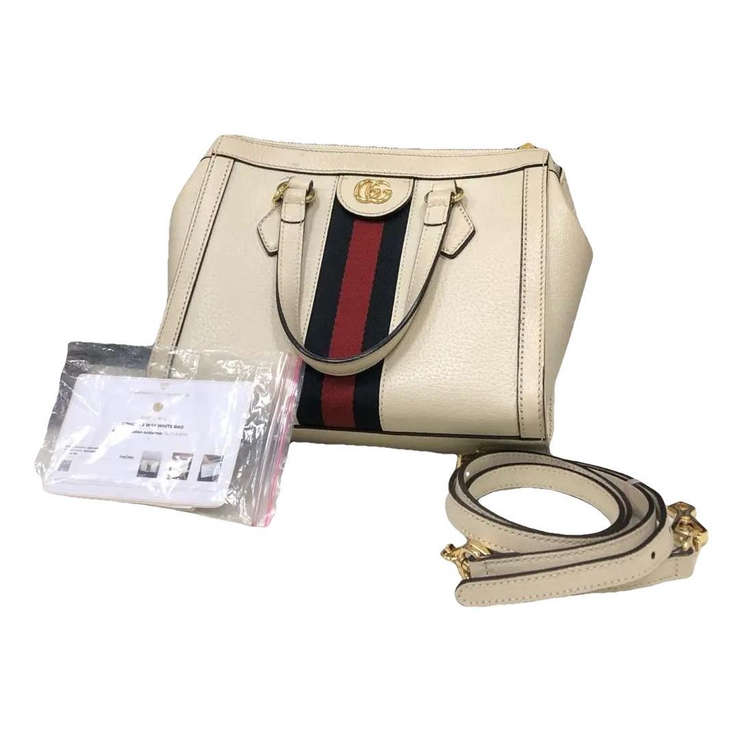 Ophidia Boston leather crossbody bag