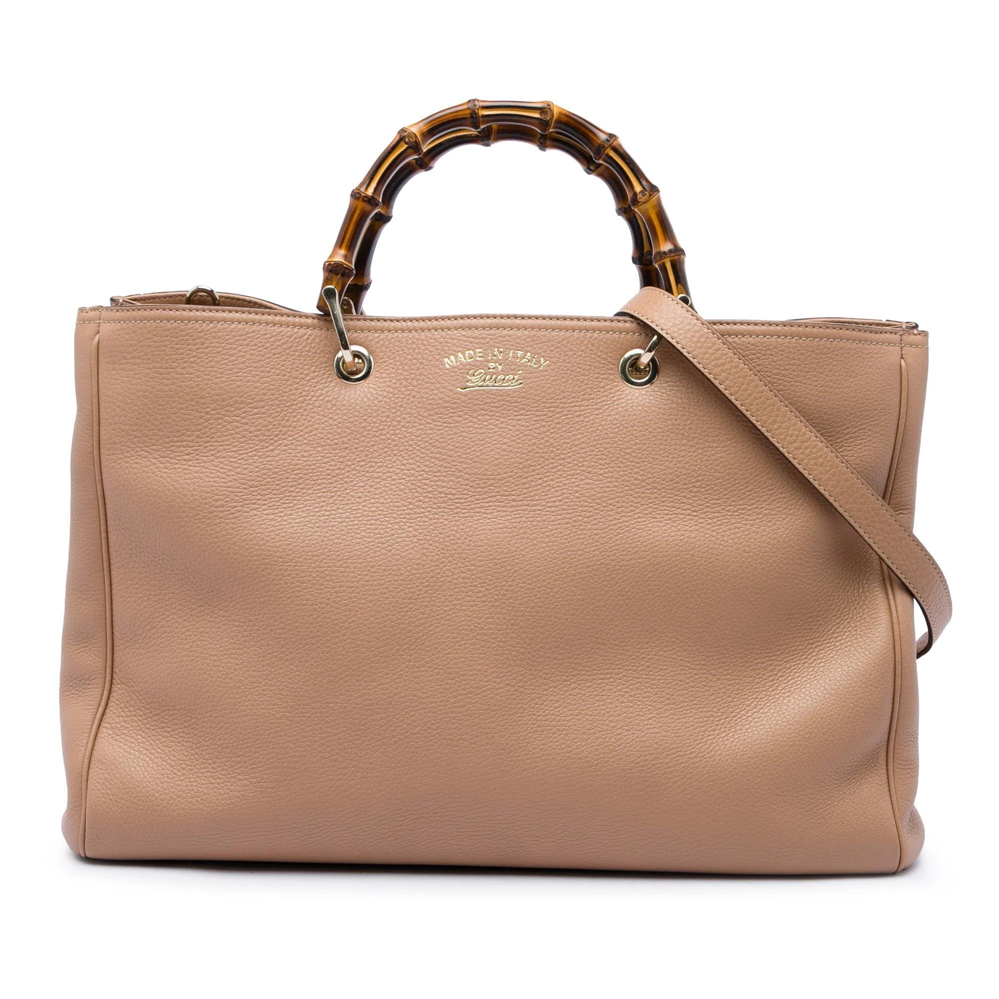 Bamboo Shopper pony-style calfskin handbag