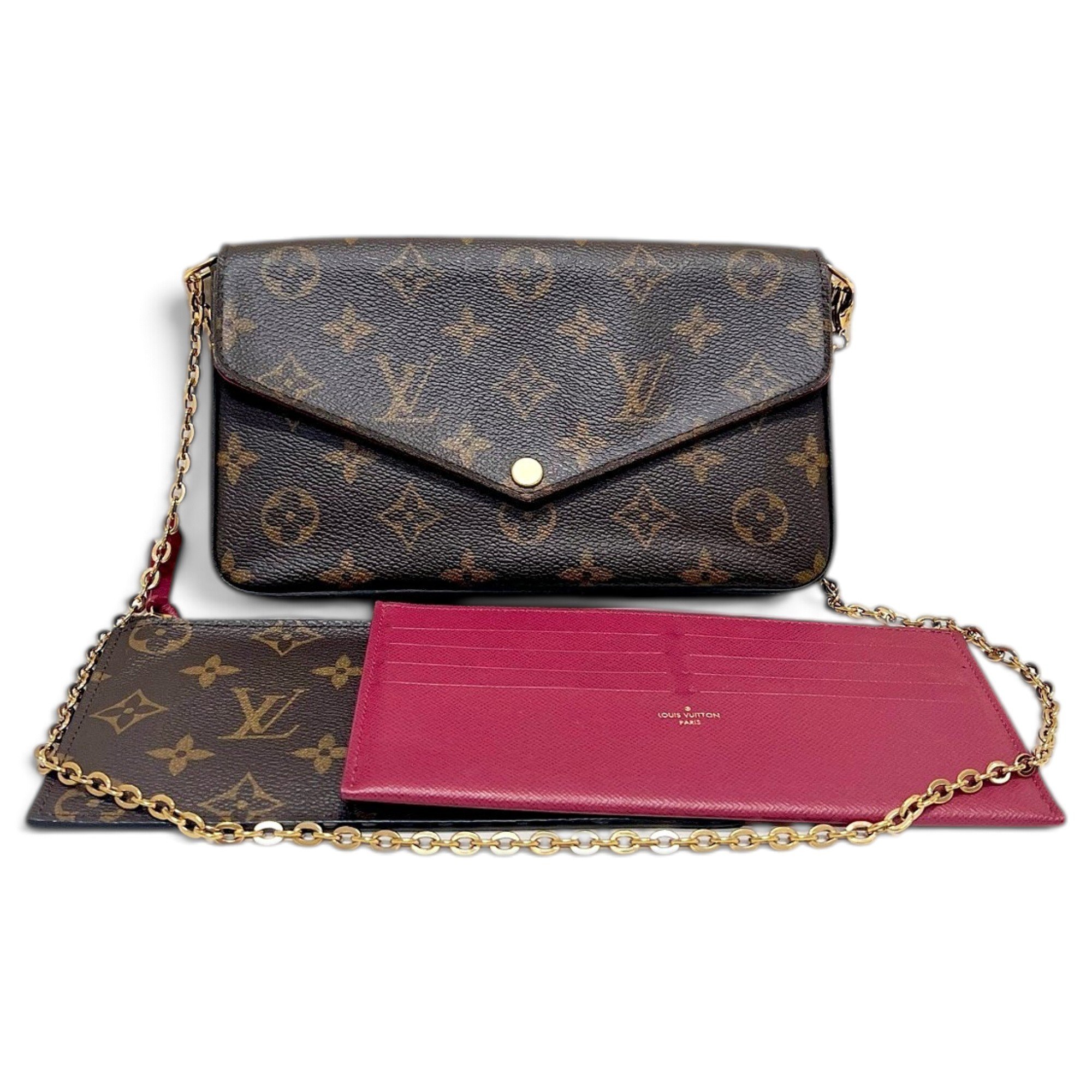 Félicie leather crossbody bag
