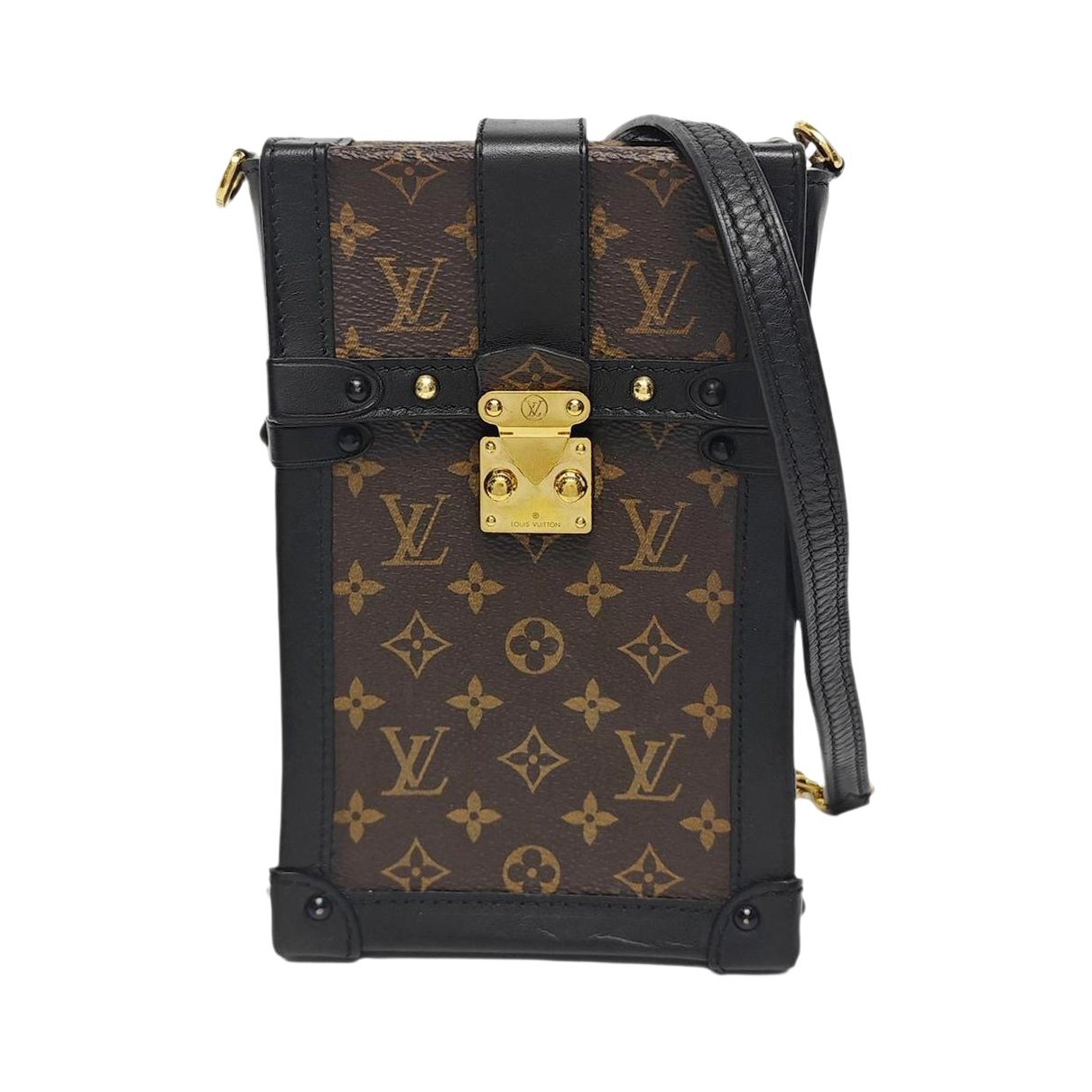 City Trunk leather crossbody bag