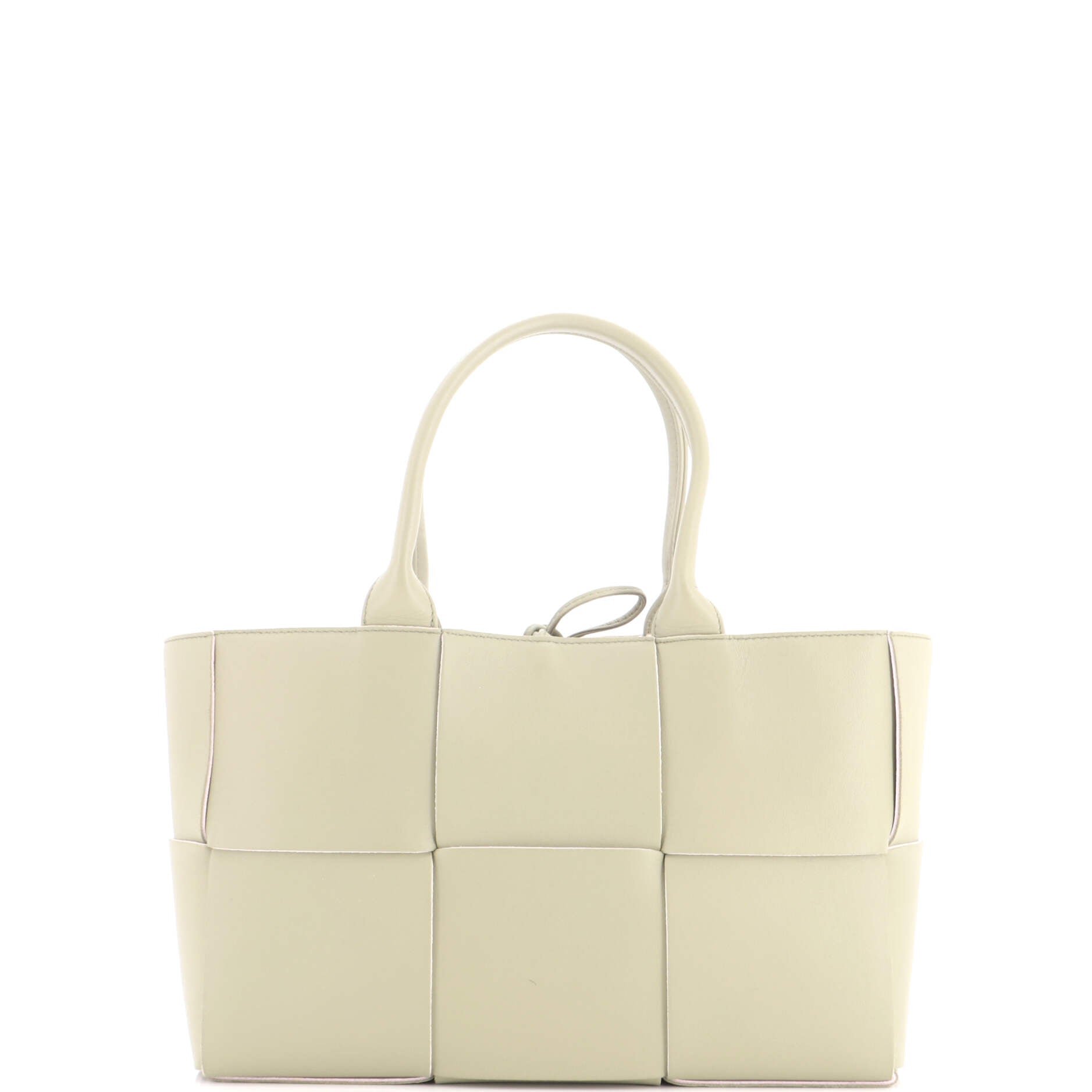 Bottega Veneta Arco Tote Maxi Intrecciato Leather Small