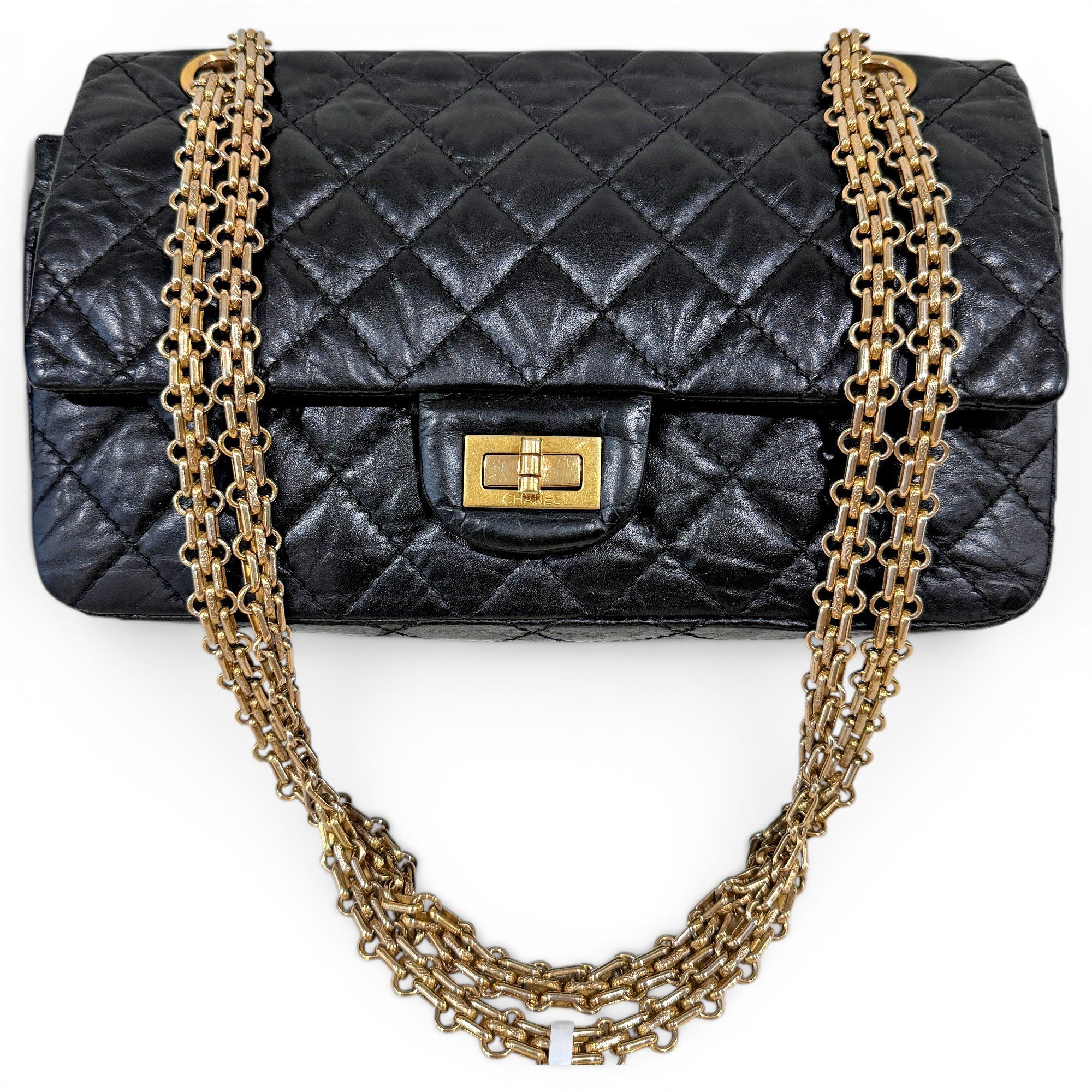 2.55 leather handbag