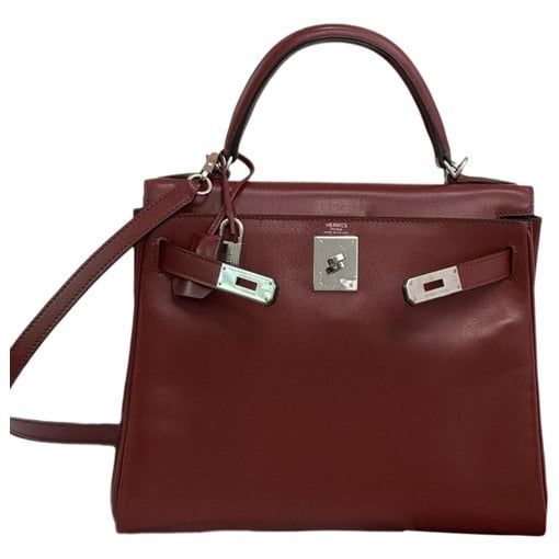 Kelly 28 leather handbag