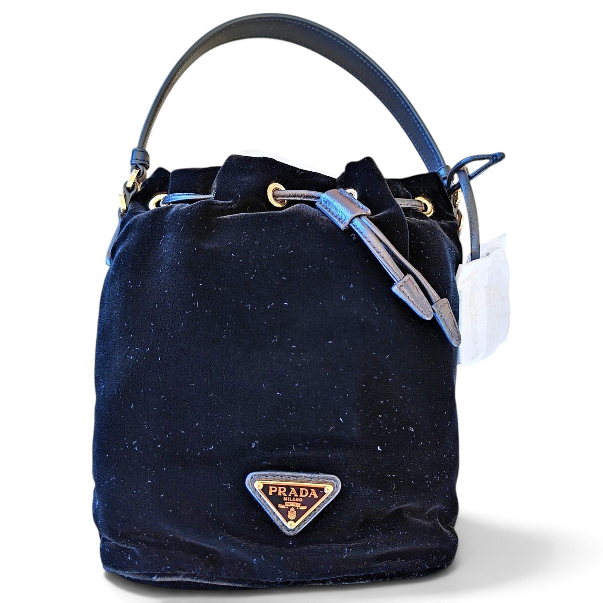 Re-Edition 1978 Bucket velvet bag