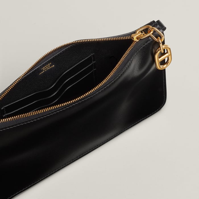 Noir Zipengo Chaine d'Ancre to Go Pouch