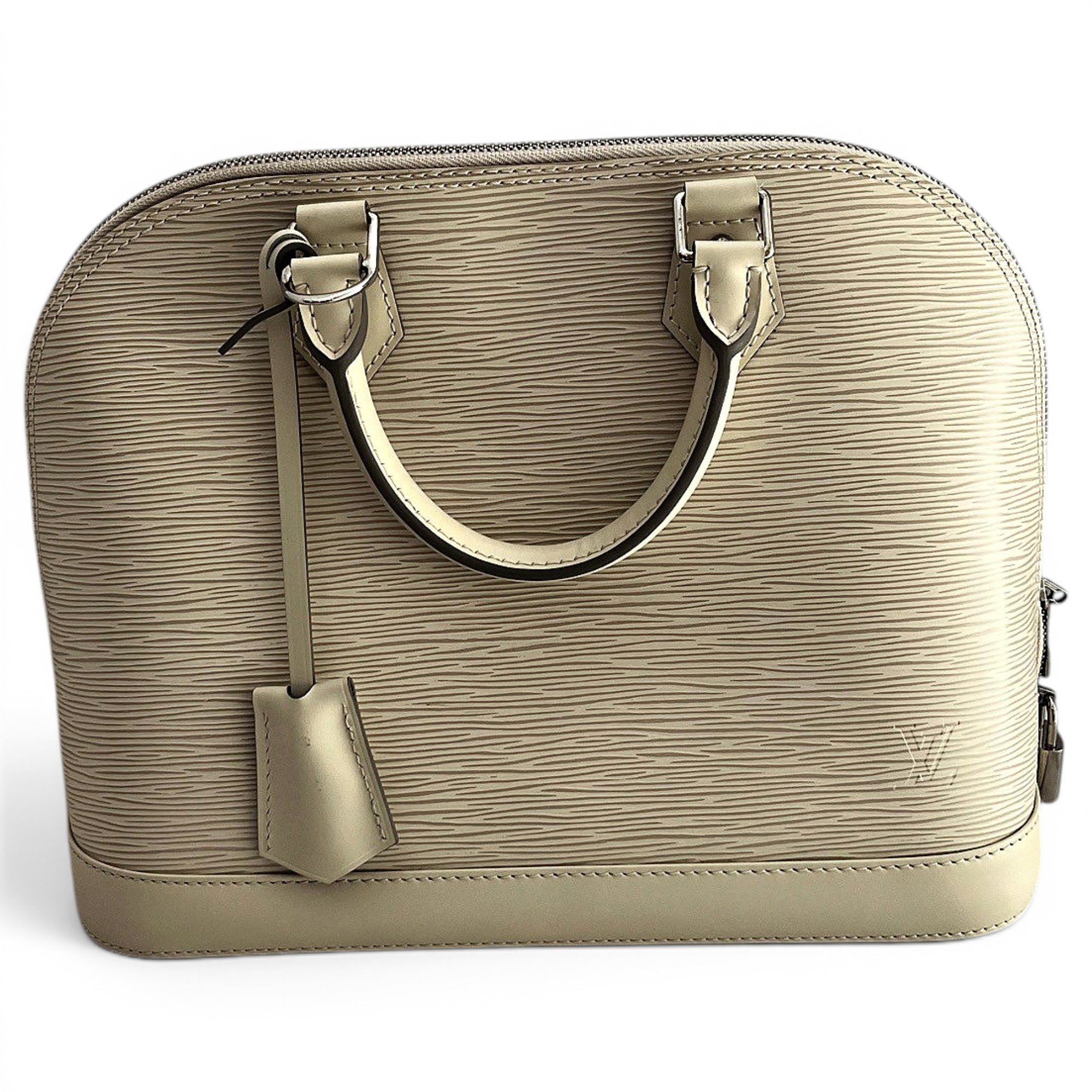 Louis Vuitton Alma leather handbag