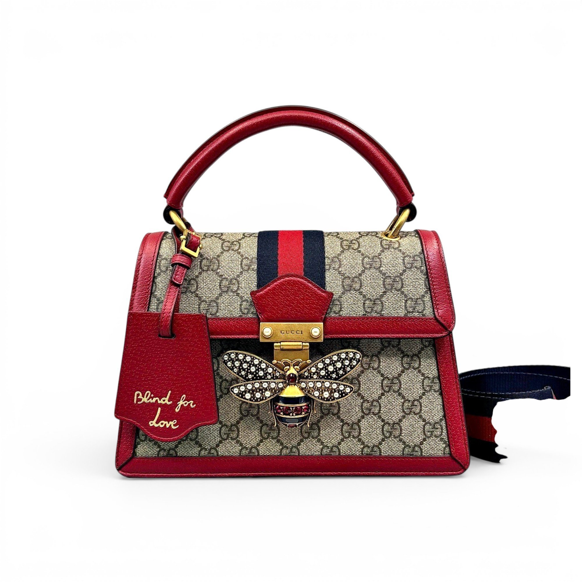 Queen Margaret leather handbag