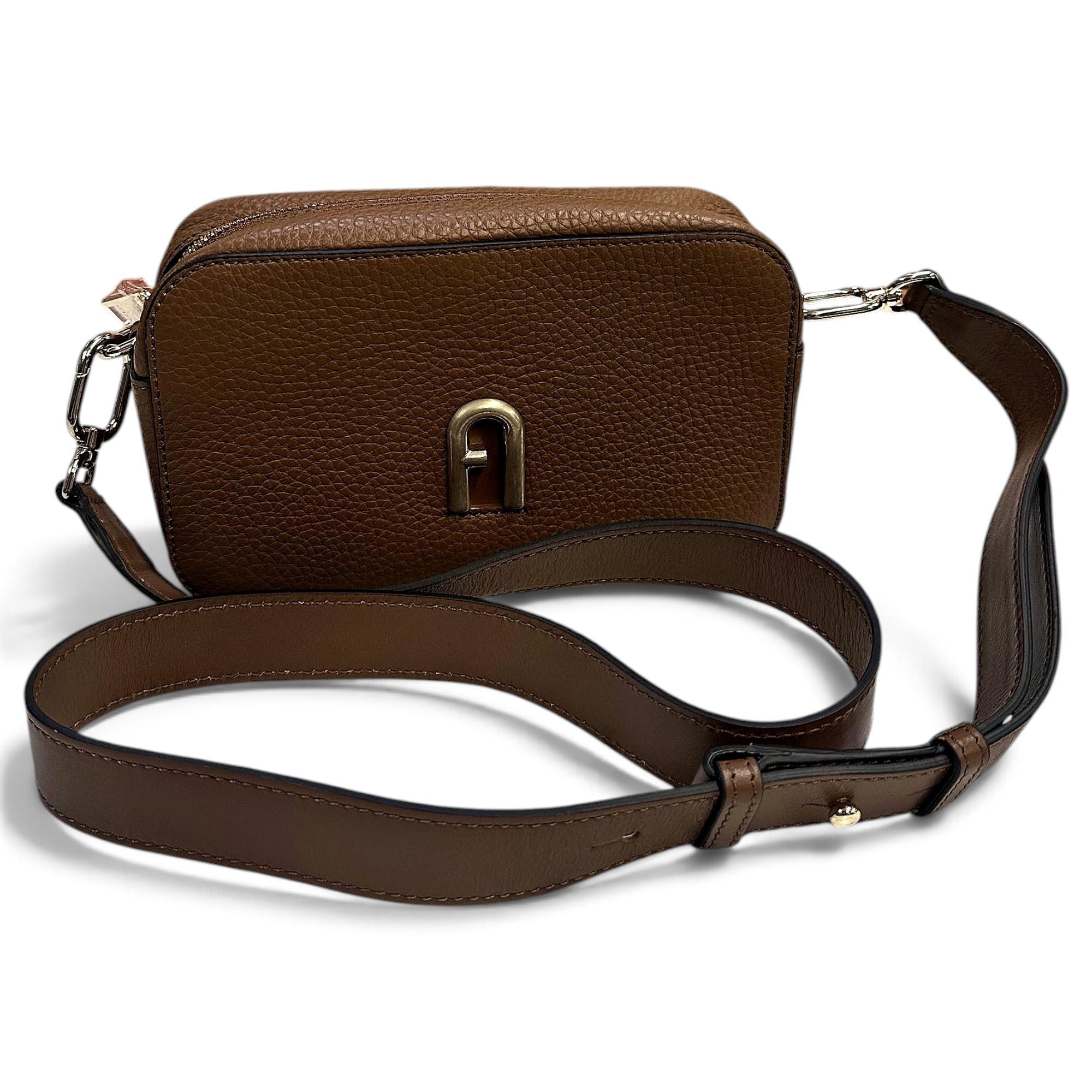 Leather crossbody bag