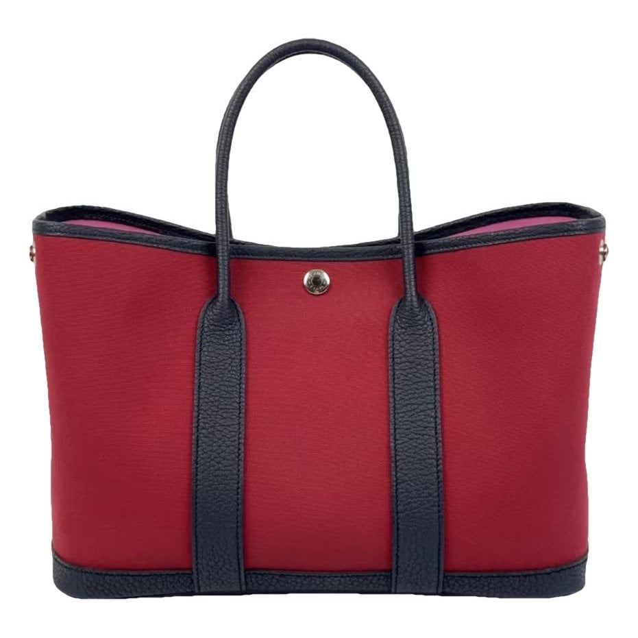 Garden Party leather handbag