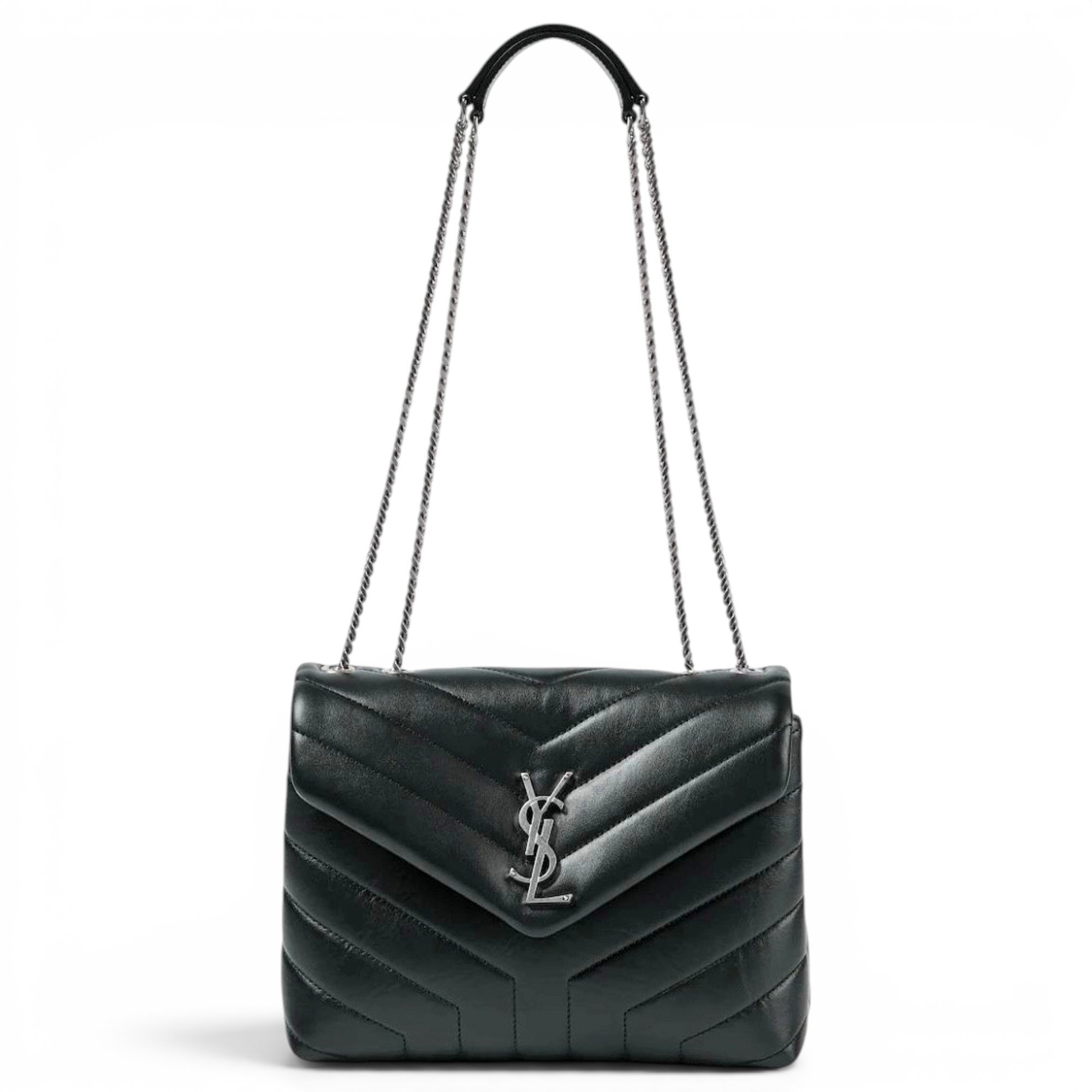 Loulou leather crossbody bag