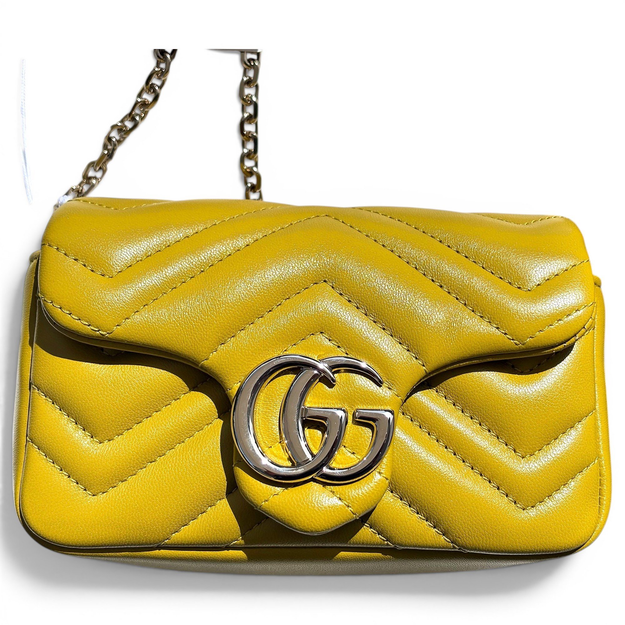 GG Marmont Flap leather mini bag