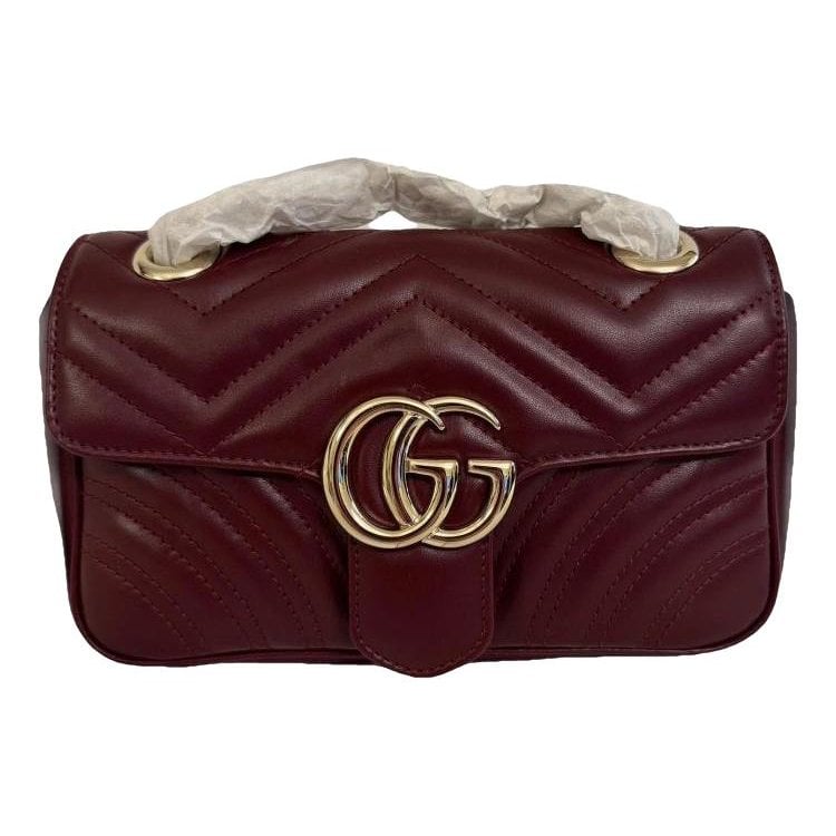 GG Marmont Flap leather crossbody bag