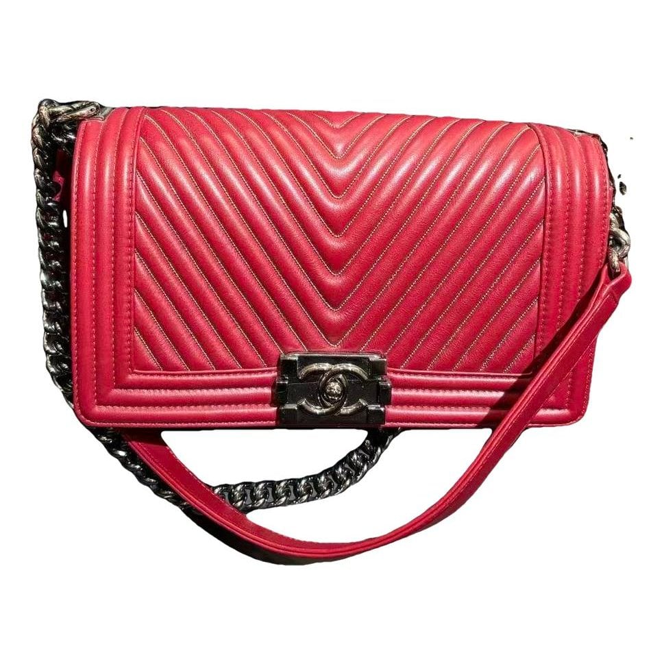 Boy leather handbag