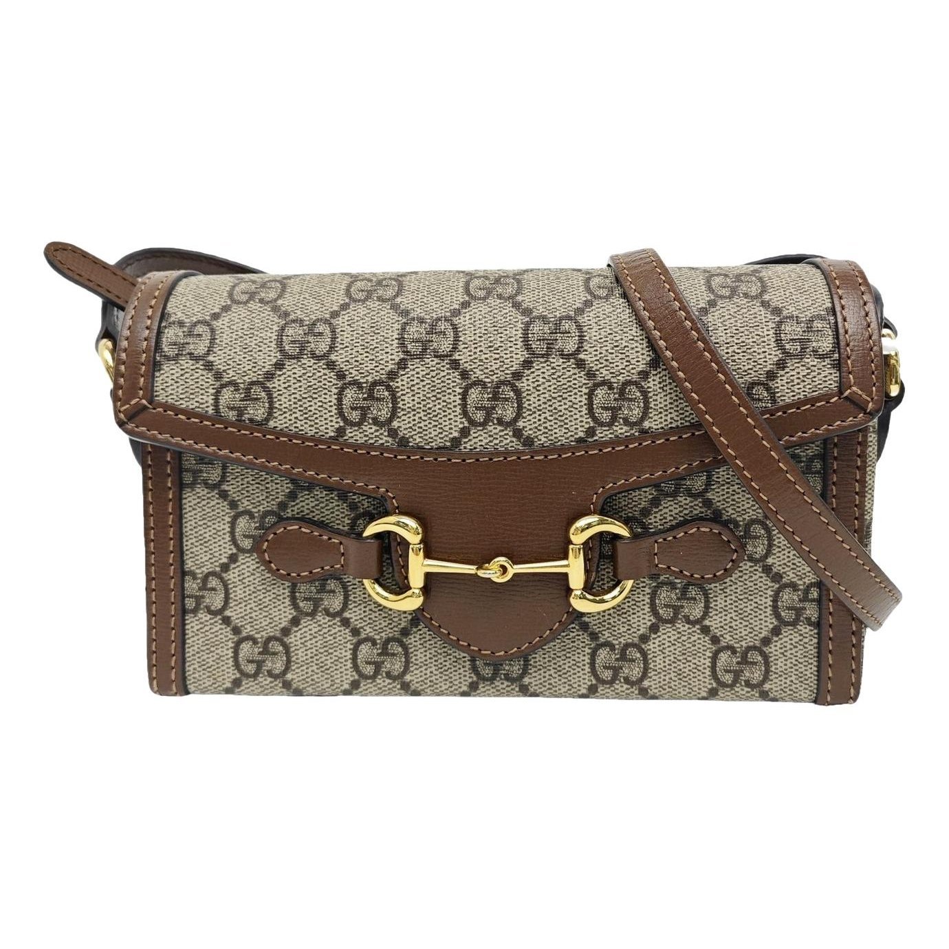 Handle Horsebit 1955 leather handbag