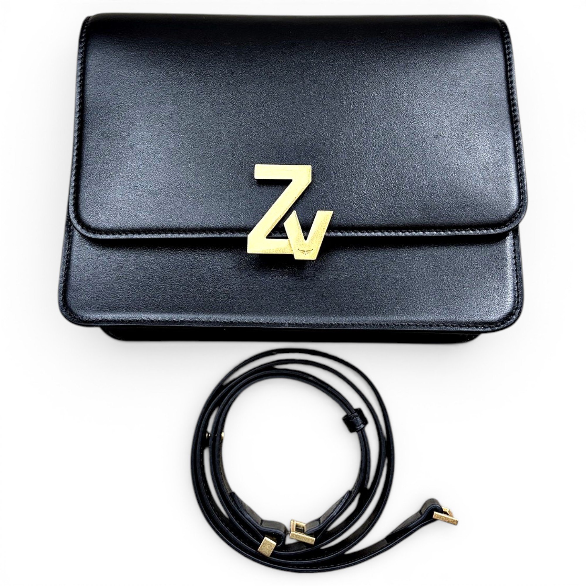 Leather crossbody bag