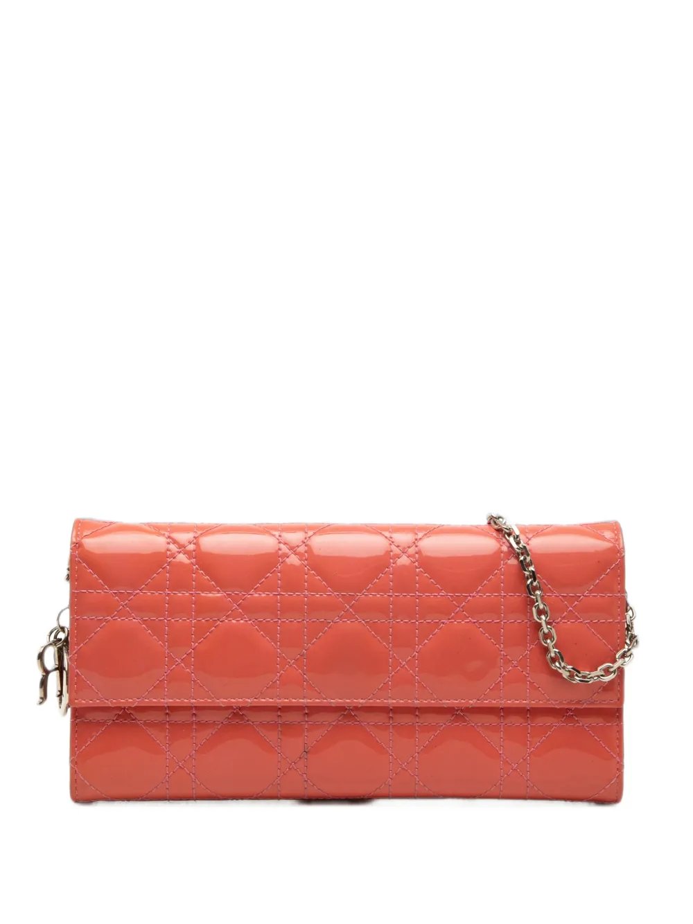 2014 Patent Cannage Lady Dior Wallet On Chain crossbody bag