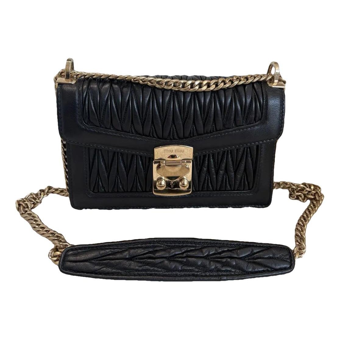 Miu Miu Miu Confidential leather crossbody bag